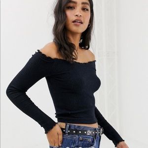 NWT Abercrombie & Fitch Crop Sweater Sz Medium